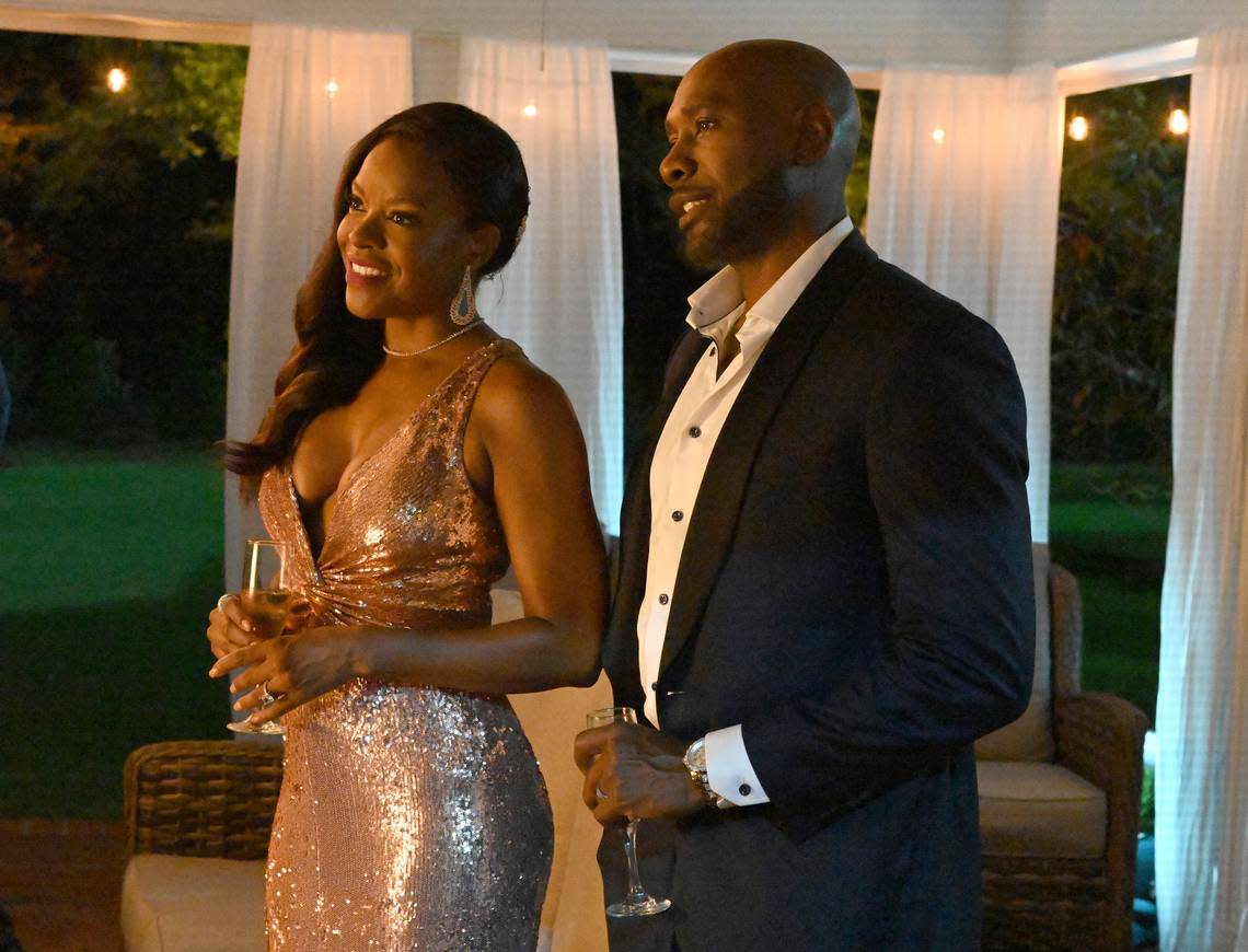 Nadine Ellis and Morris Chestnut in “Our Kind of People,” premiering Sept. 21 on Fox.