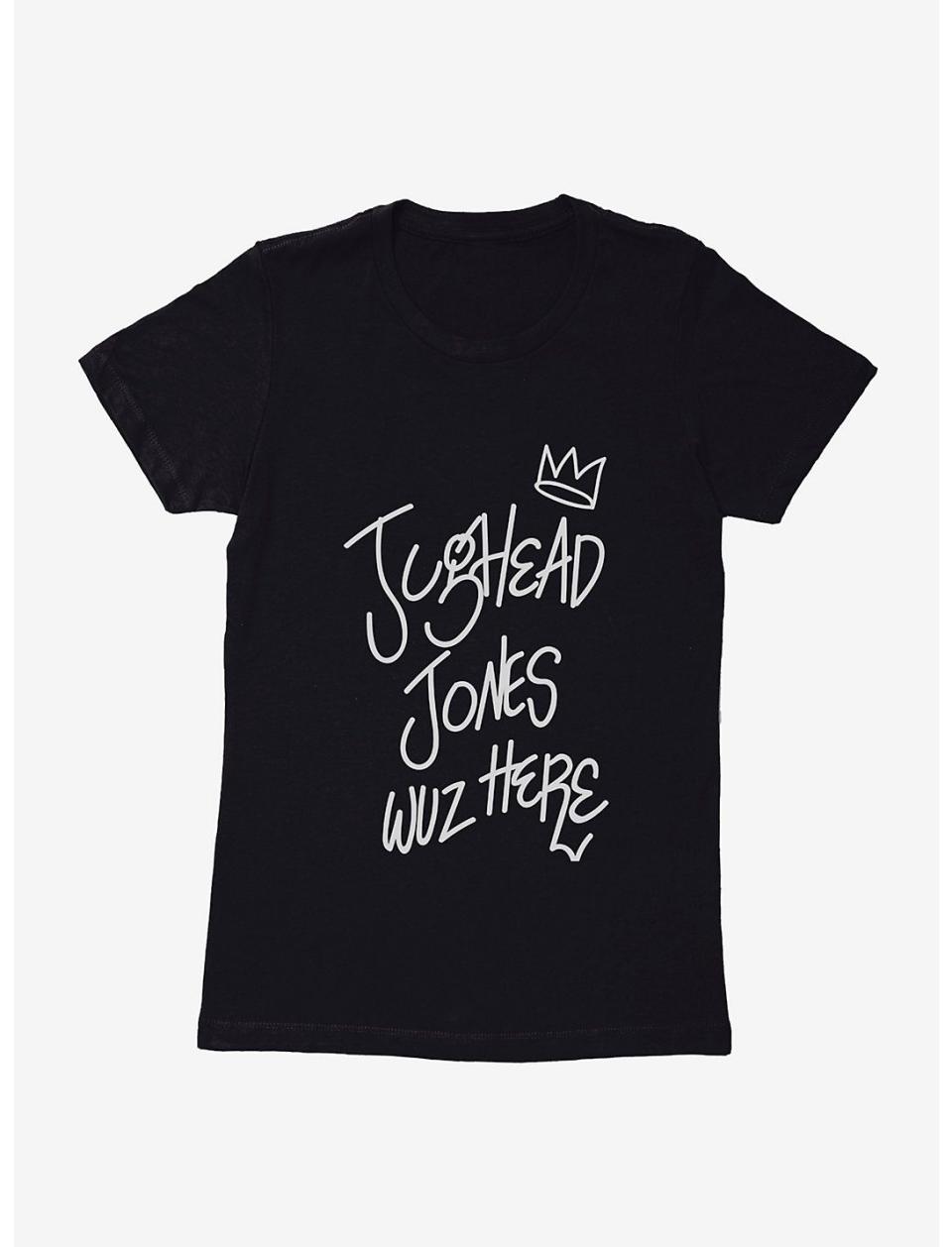 9) Riverdale Jughead Wuz Here Womens T-Shirt