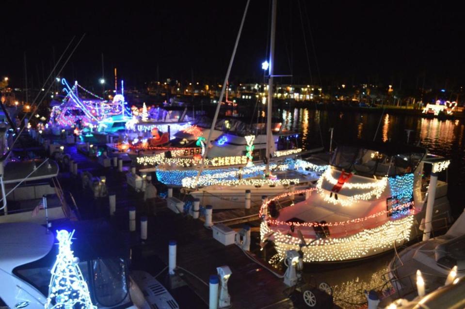 Boats decked out for the holiday season take to the Halifax River for the 2019 Daytona Beach Christmas Boat Parade. The holiday tradition returns on Saturday, when decorated vessels cast off at 6 p.m. from Halifax River Yacht Club for a journey south along rhe Halifax River starting at the Seabreeze Bridge. The boat parade is one of numerous holiday-themed events scheduled for the weekend.