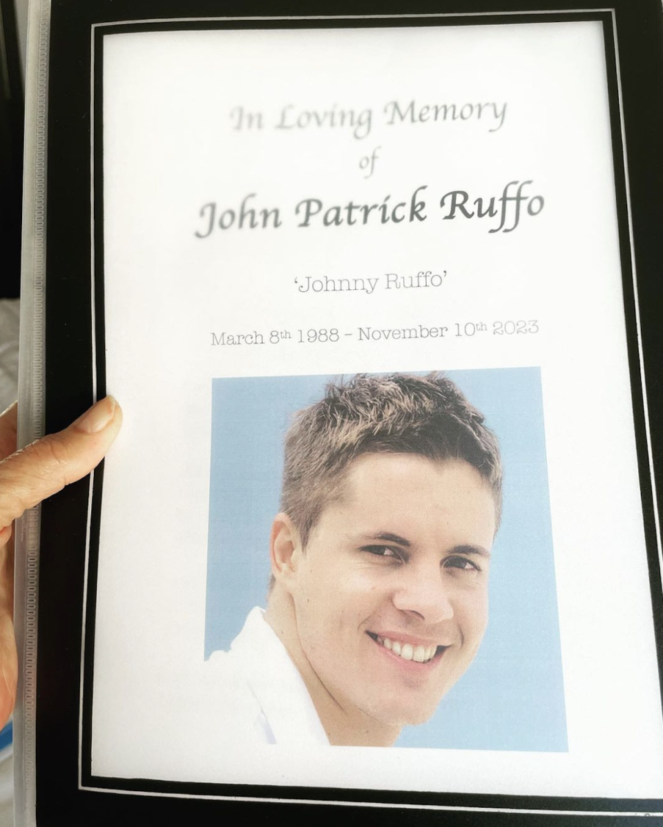 Home and Away star Lynne McGranger has paid tribute to Johnny Ruffo. Photo: Instagram.com/lynnemcgranger 