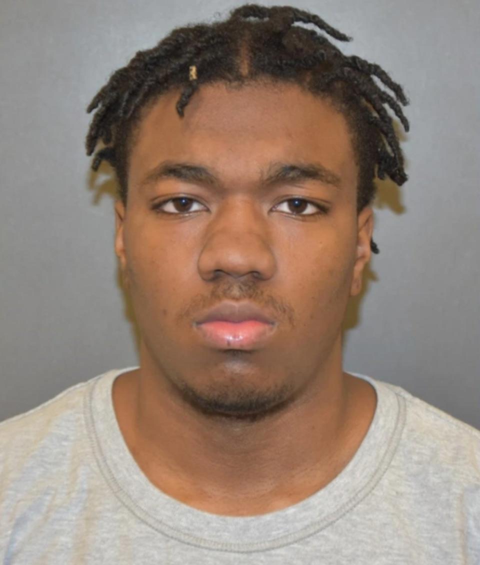 Byrion Montgomery, 17, is facing charges for a suspected home invasion that left three dead in Bolingbrook, Illinois (Bolingbrook Police)