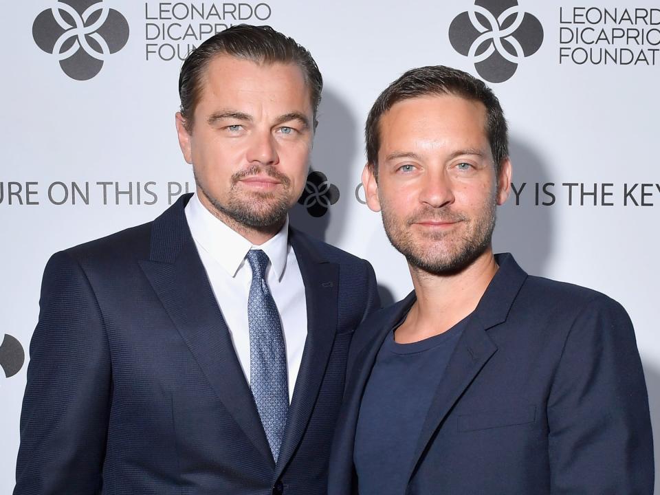 leo dicaprio and tobey maguire