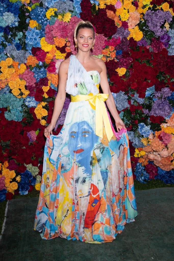 AnnaLynne McCord attends Alice + Olivia’s 20th anniversary celebration at The Close East Lawn in New York City on June 15, 2022. - Credit: RCF / MEGA