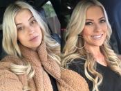 christina anstead before after makeup