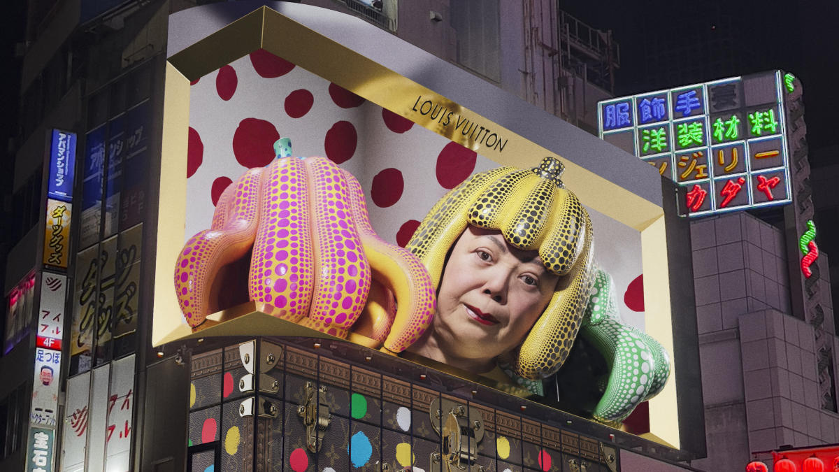 Yayoi Kusama's Iconic Polka Dots Take Over Louis Vuitton Stores