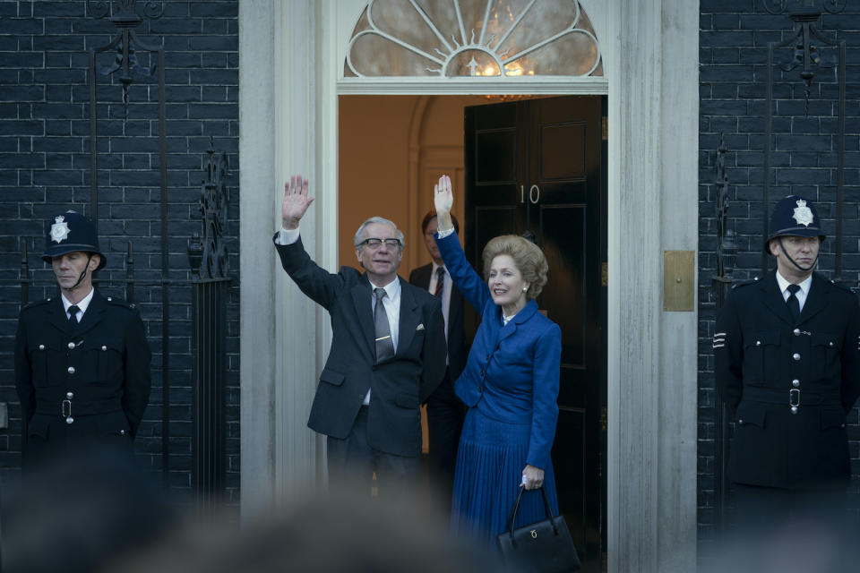 Gillian Anderson dans la peau de Margaret Thatcher