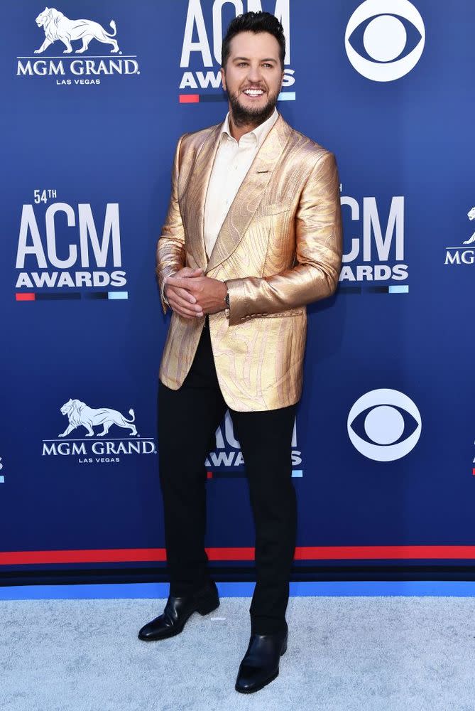 Luke Bryan at the 2019 ACMs. | John Shearer/WireImage