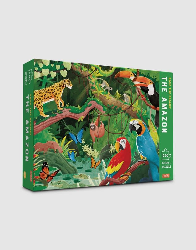 Sassi Save the Planet Puzzle & Book, $30.07