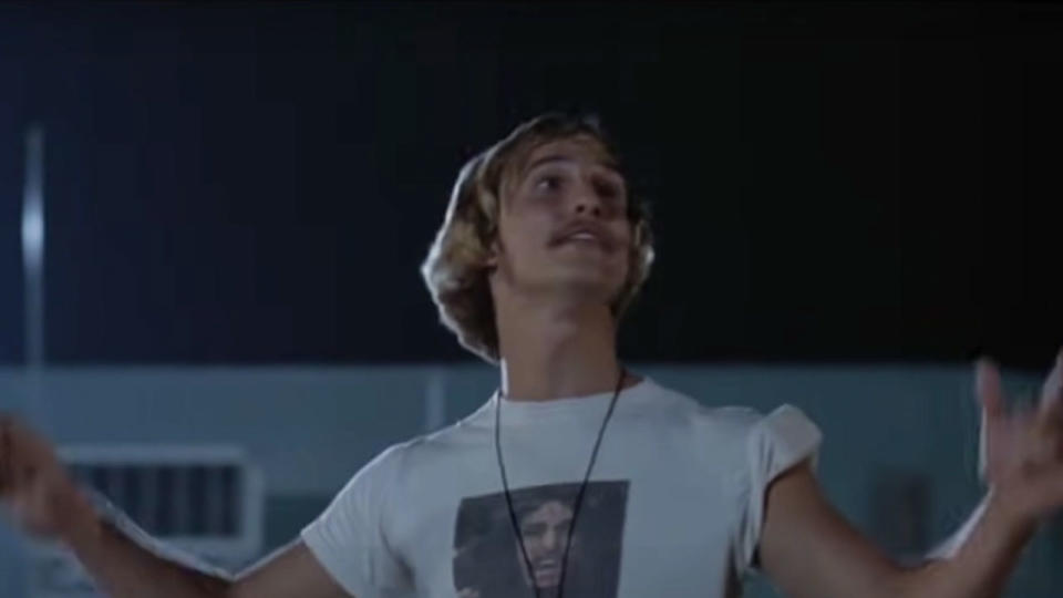 Matthew McConaughey in Dazed & Confused