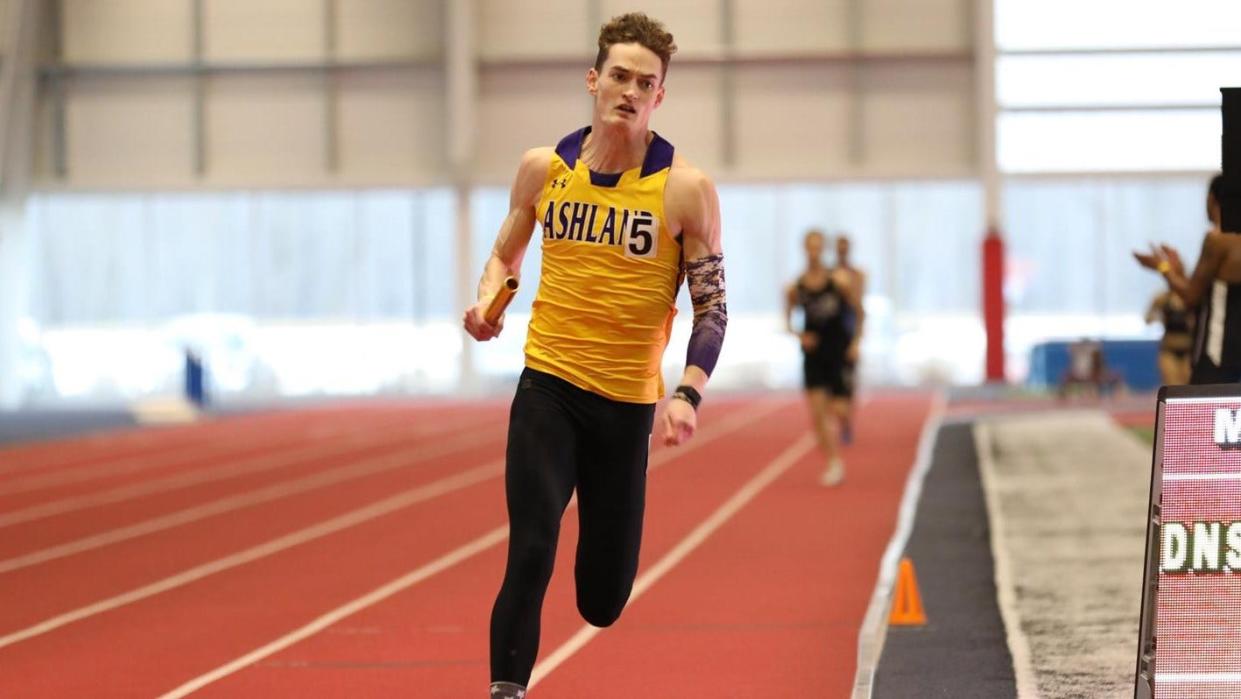 Former Ashland University track standout Trevor Bassitt earned a spot on Team USA for the 2022 World Athletics Championships by placing second in the men's 400-meter hurdles at the USA Track & Field Outdoor Championships in Eugene, Ore., on June 26.