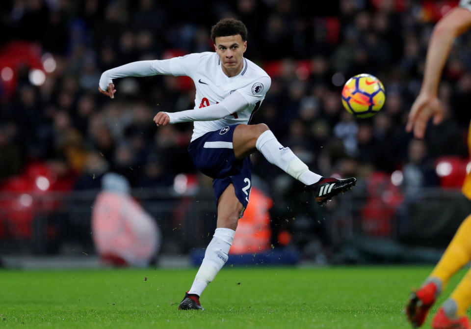 Tottenham’s Dele Alli has come under fire after some indifferent performances this season Action Images via Reuters/Andrew Couldridge