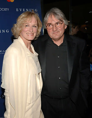 Glenn Close and director Lajos Koltao at the New York premiere of Focus Features' Evening