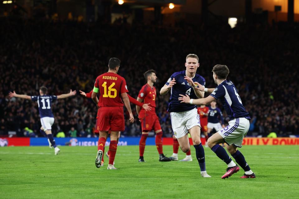 Scotland dared to dream after beating Spain at Hampden (Getty)