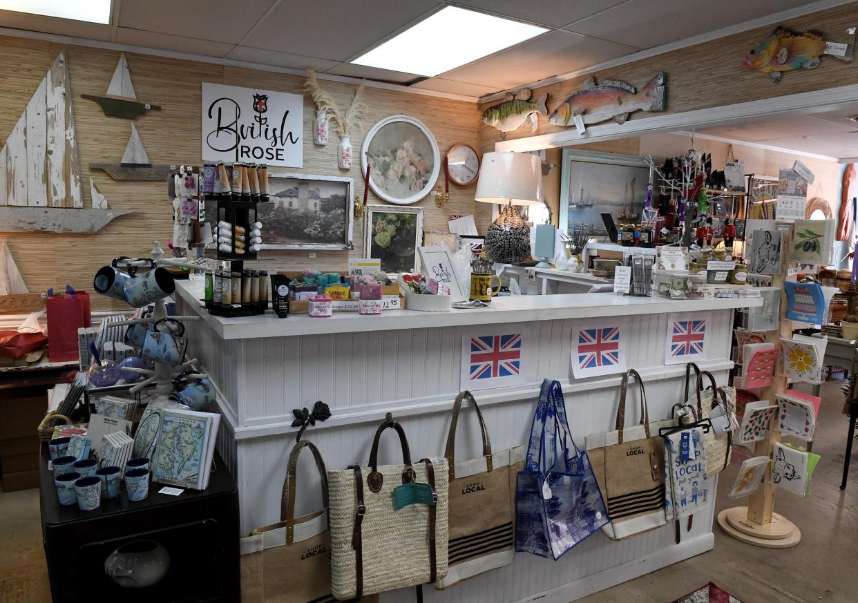 Inside British Rose Thursday, May 25, 2023, at 18 N Main Street in Berlin, Maryland. British Rose is a new homegoods store on main street.