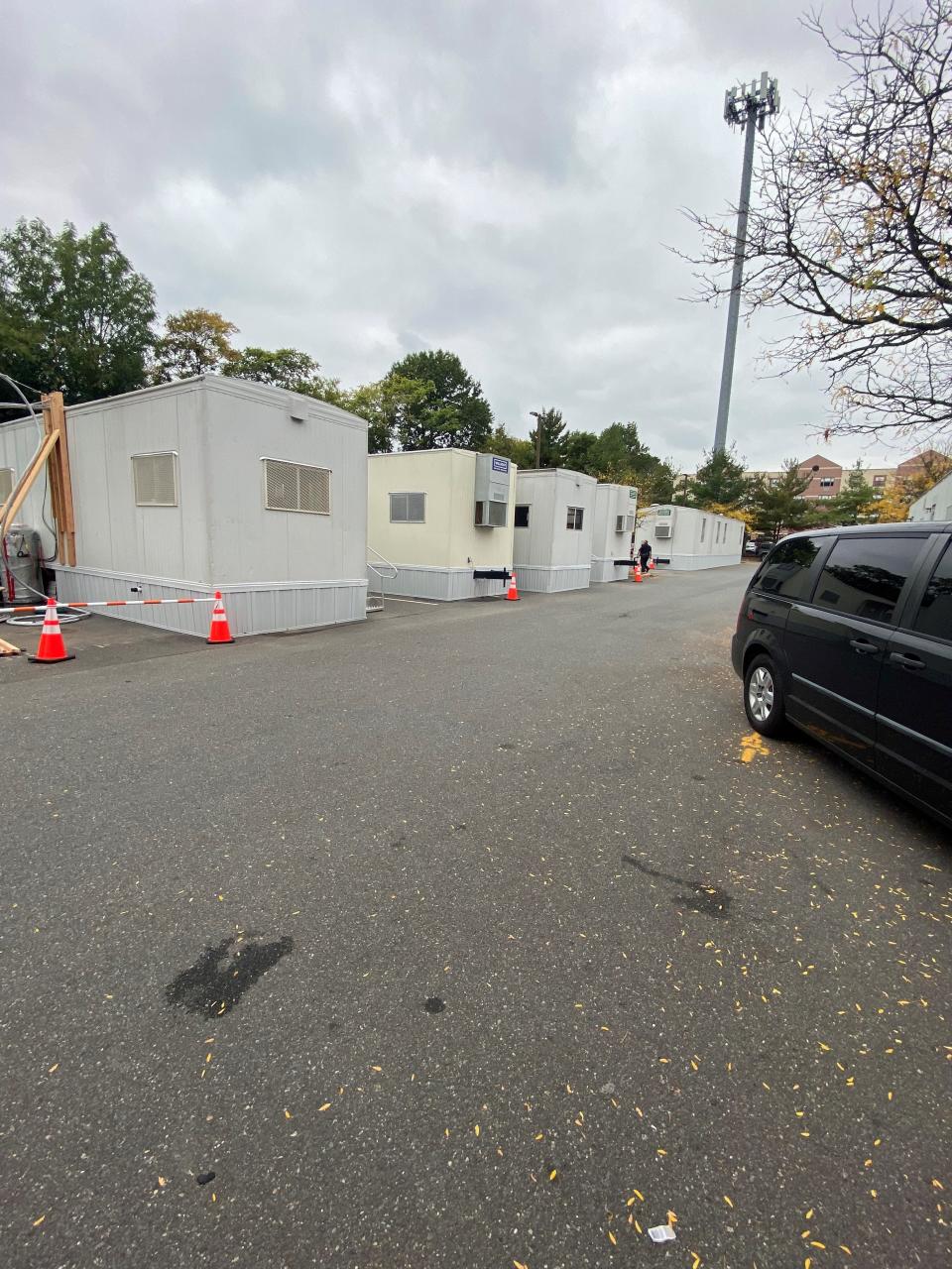Some township offices have been operating out of trailers at the site, while others have been moved to other locations.