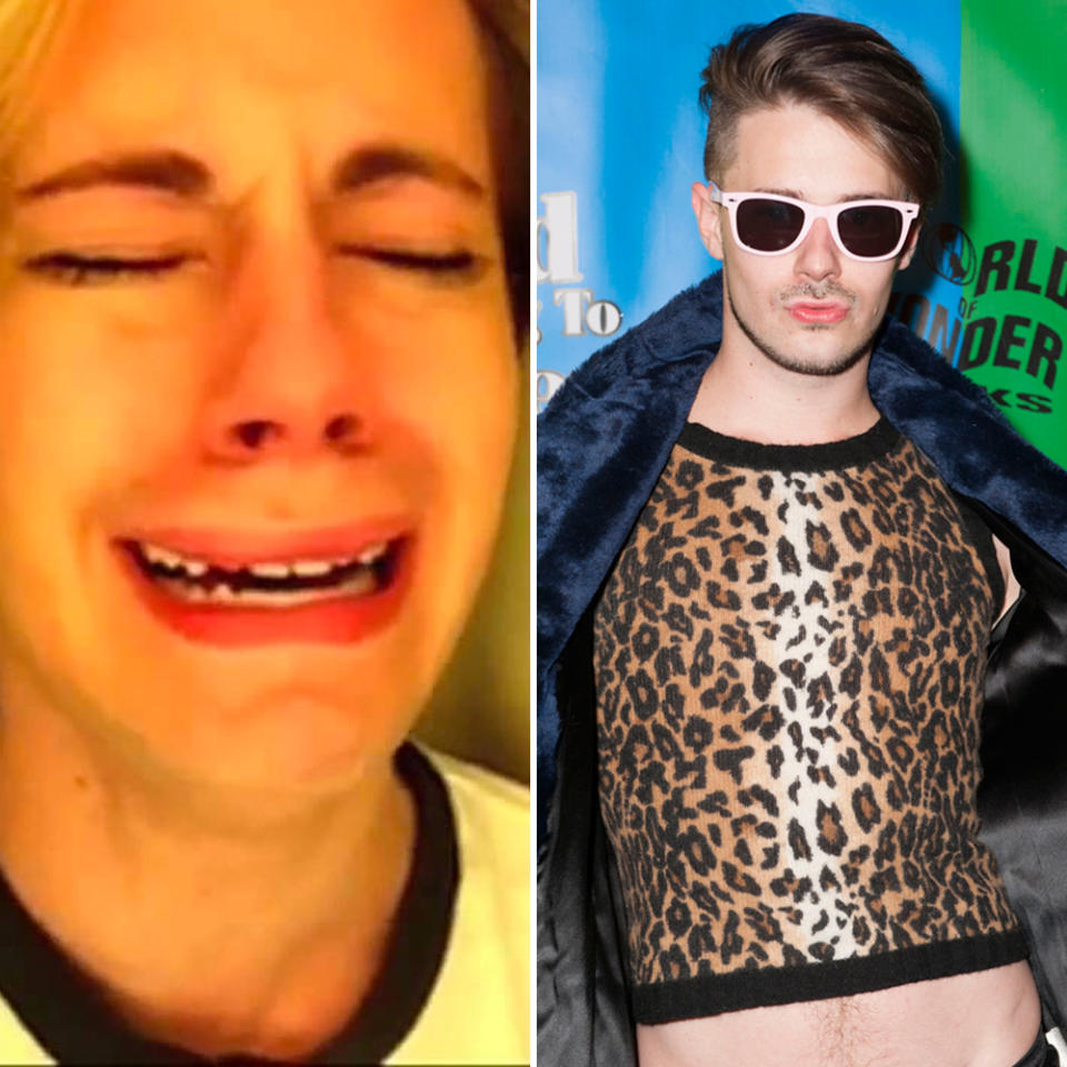 Chris Crocker from the “Leave Britney Alone!” video.