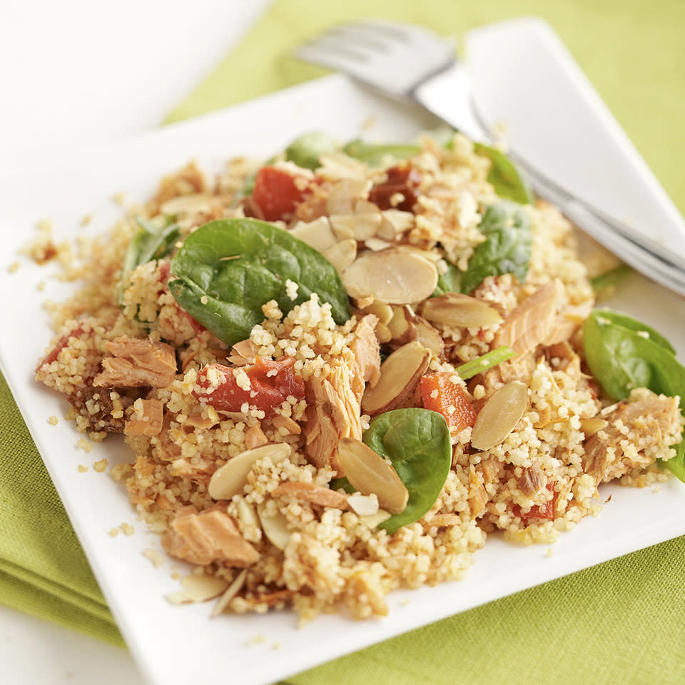 Salmon and Couscous Casserole