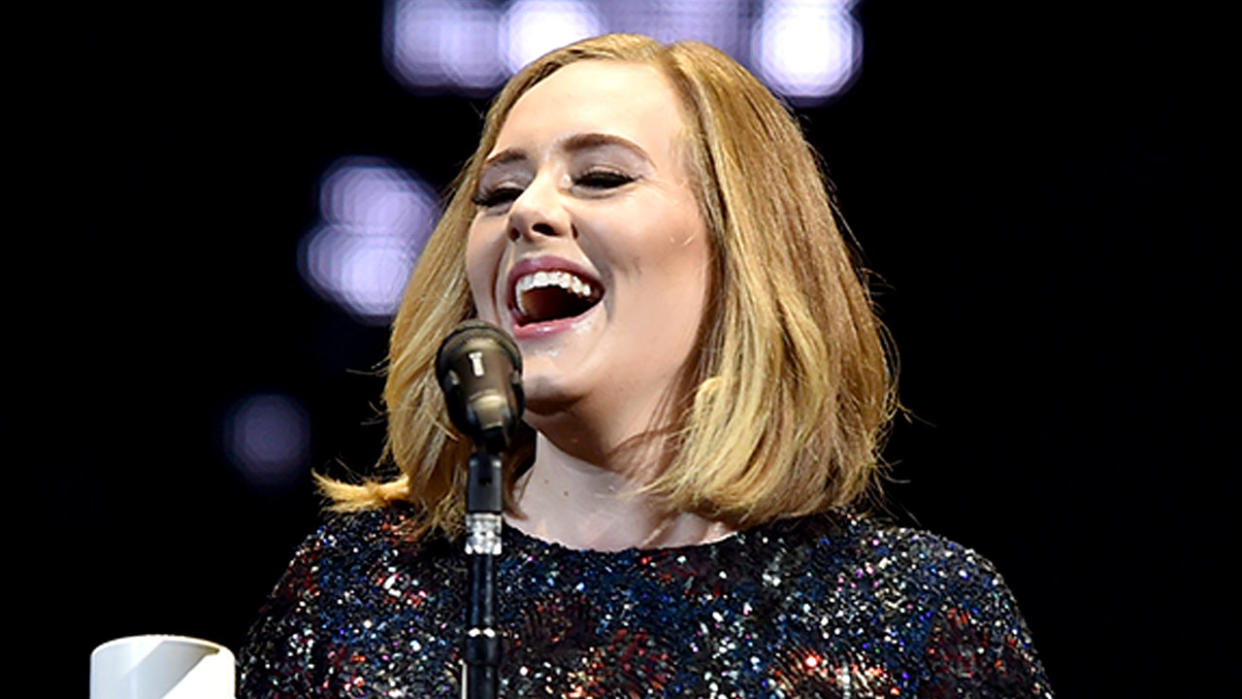 Adele Cries on Stage Singing To Her 3 Year Old Son