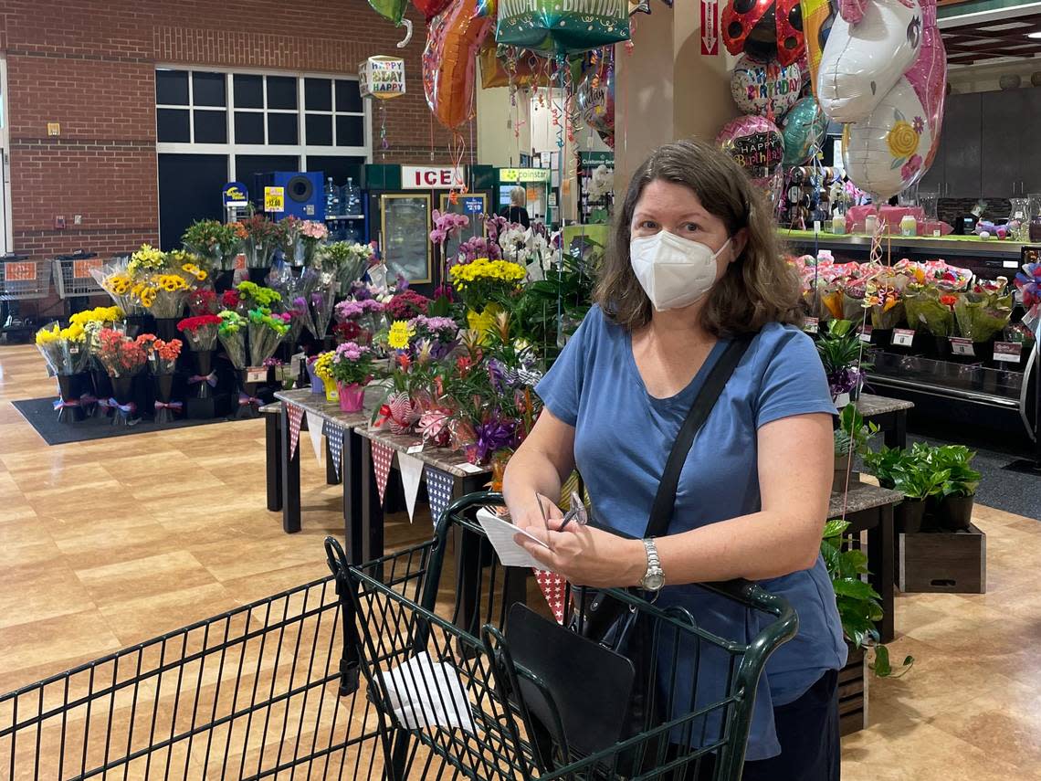 Molly Hess, 56, said she’s worn a mask every time she’s been in a public space indoors since the pandemic began.