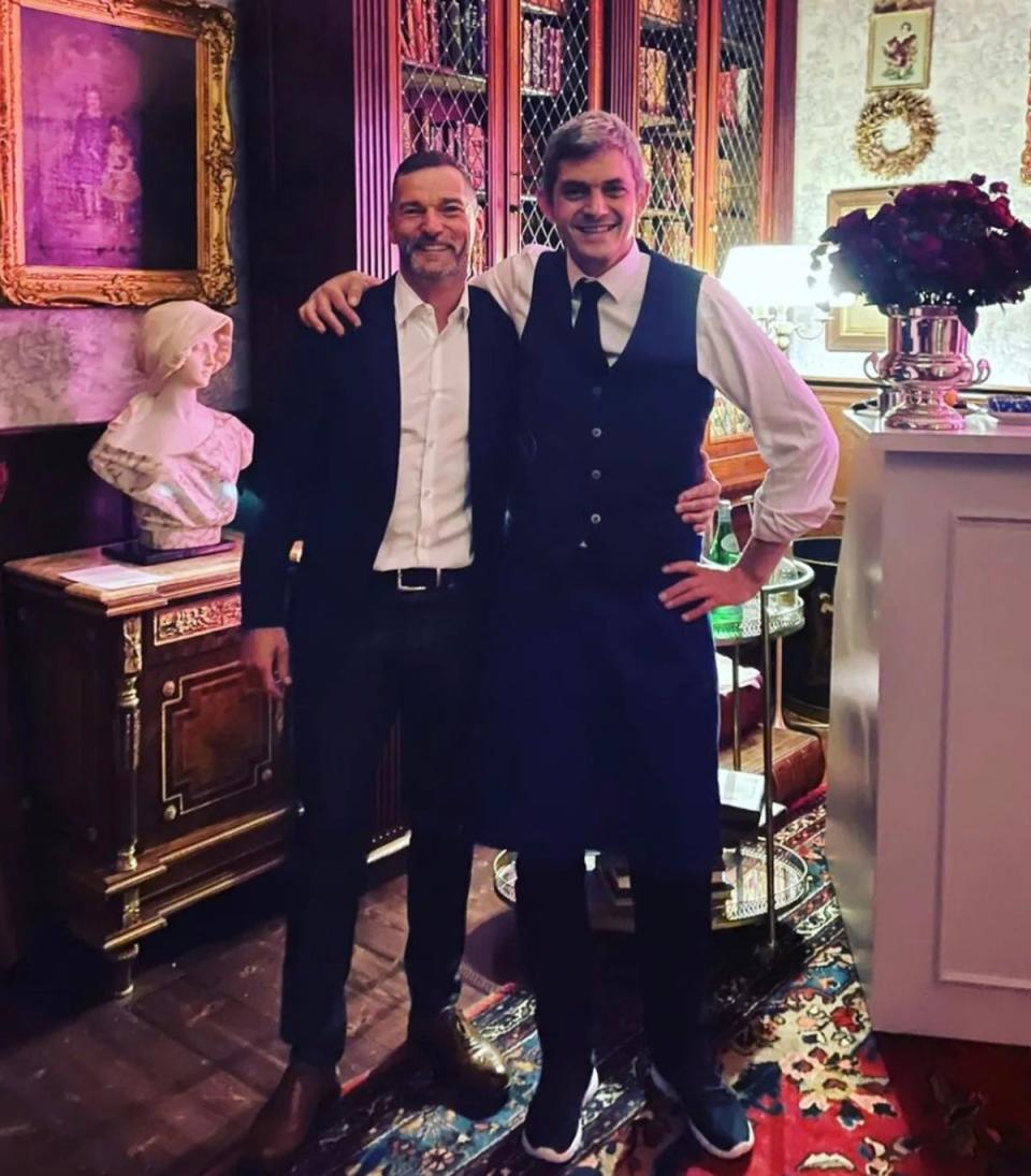 Griffiths has been supported by fans and his colleagues on First Dates since his diagnosis (Merlin Griffiths/Instagram)