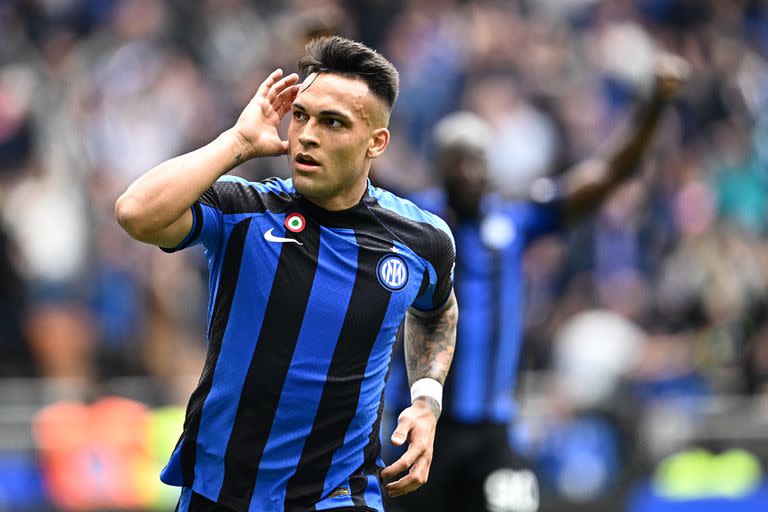 Lautaro Martínez quiere continuar con su gran presente goleador, en la visita de Inter a Roma por la Serie A.