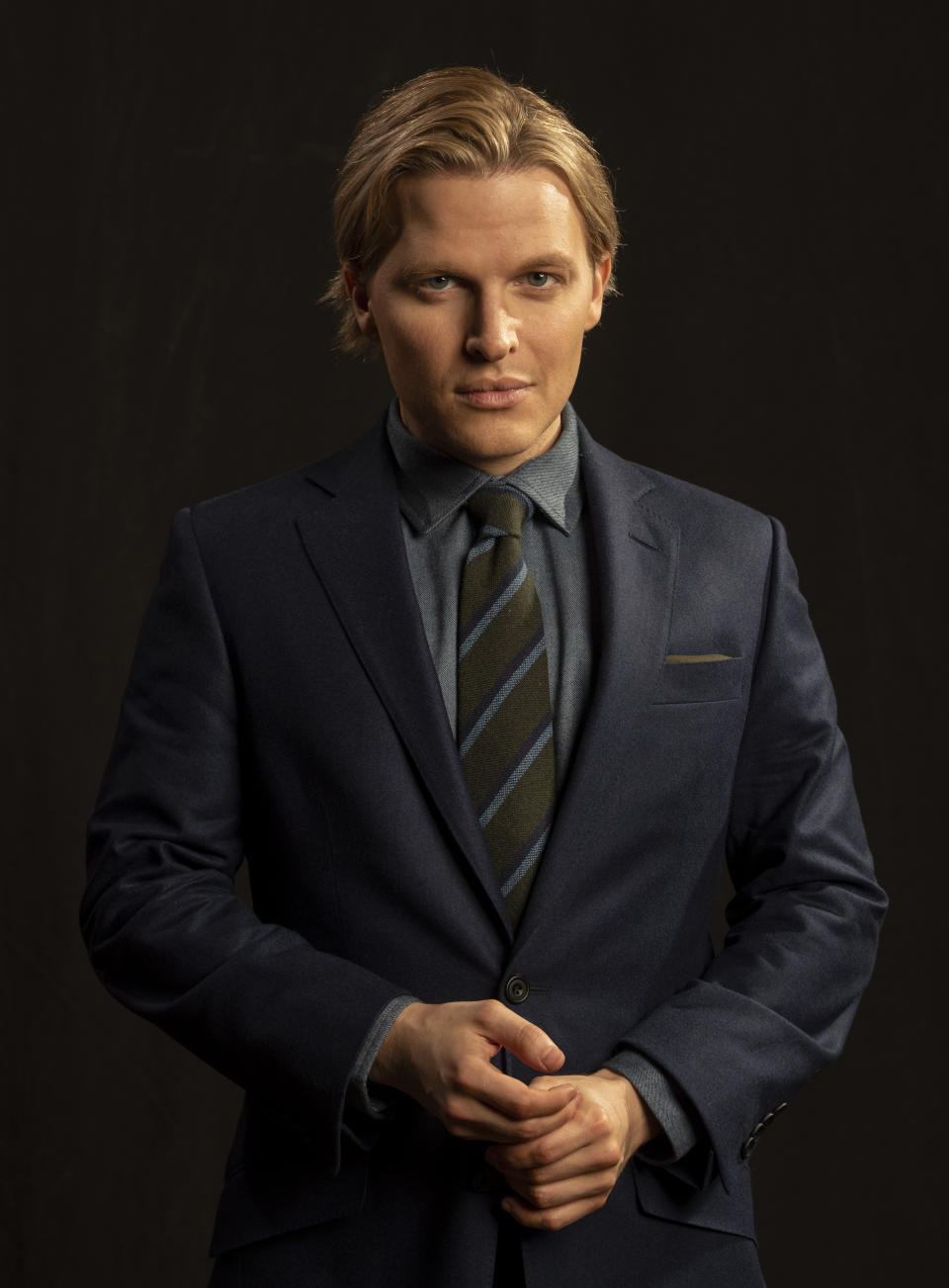 Oct 11, 2019; New York, NY, USA; New York, NY, U.S.A; Ronan Farrow poses for a portrait. His explosive new book, "Catch and Kill," is out Tuesday, Oct. 15. Mandatory Credit: Robert Deutsch-USA TODAY Sports/Sipa USA
