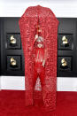 Ricky Rebel no dio el cante en la ceremonia, sino en la alfombra roja con su <em>outfit </em>de Andre Soriano. (Foto: Frazer Harrison / Getty Images)