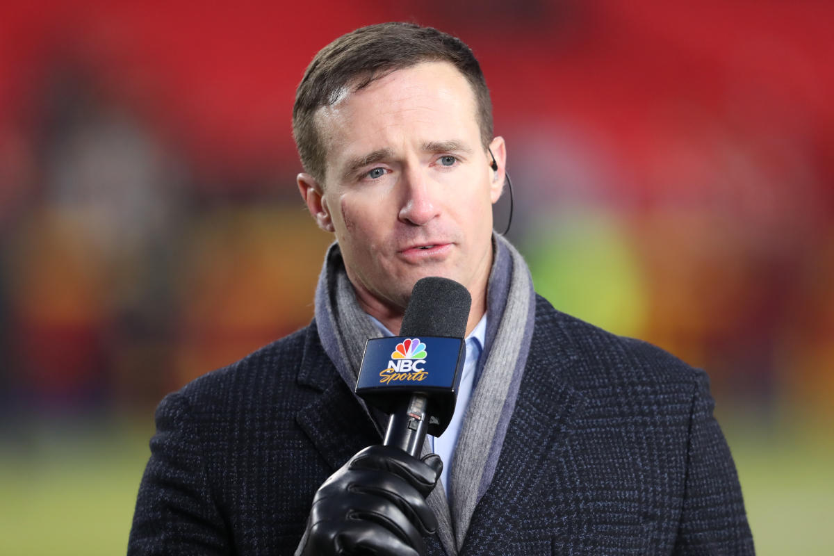 Saints great Drew Brees officially joins NBC Sports as broadcaster