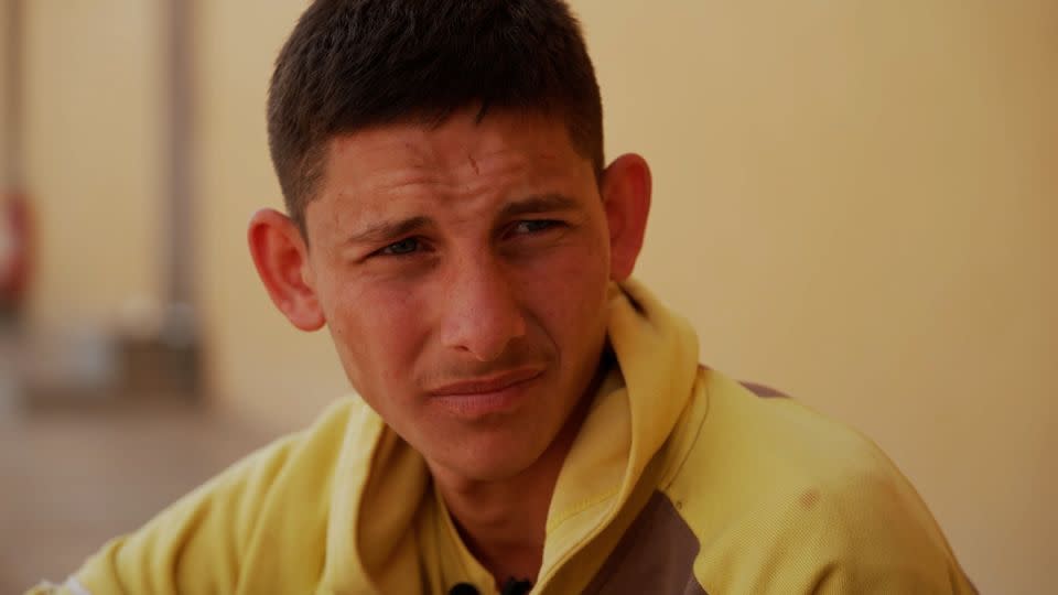 Shamil Chakar, originally from Cologne, Germany, was brought by his parents to the former capital of ISIS’ self-declared caliphate, Raqqa. He was taken from Al-Hol by the SDF and placed in the Orkesh “rehabilitation” center. - CNN