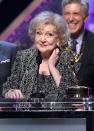 <p>Betty received the Emmy Lifetime Achievement Award for her decades of bringing laughter and light to TV viewers. As always, her acceptance speech was funny, quick-witted, and charming. </p>