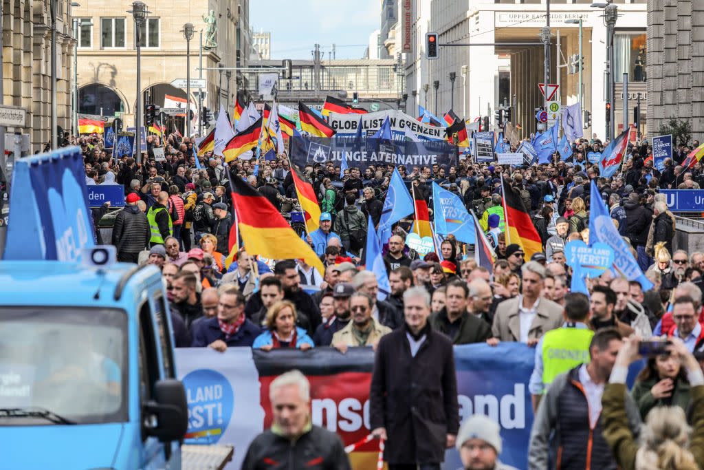 AfD Leads Protest Against Rising Prices