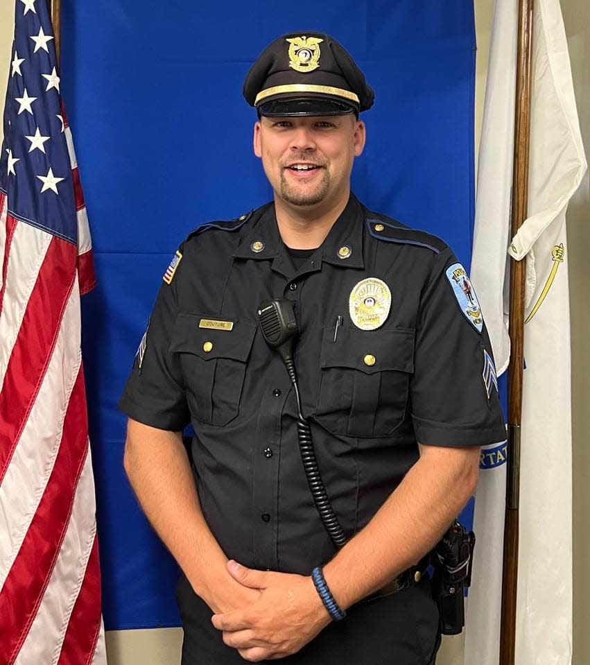 Sgt. Ryan Couture will serve as Hubbardston's interim police chief for a six-month period starting on July 16.