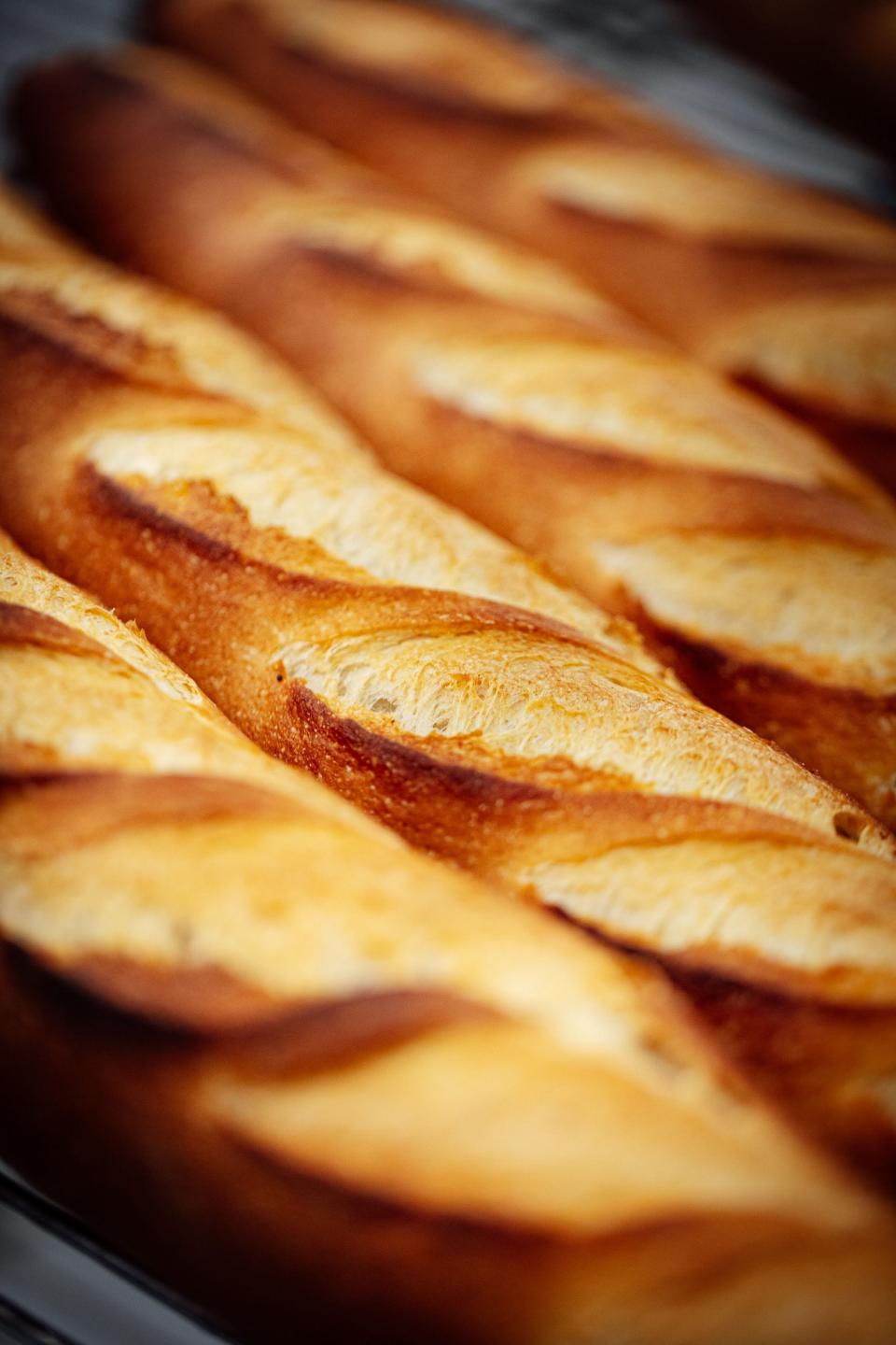 City Bakery maked an assortment of bread, including French baguettes.