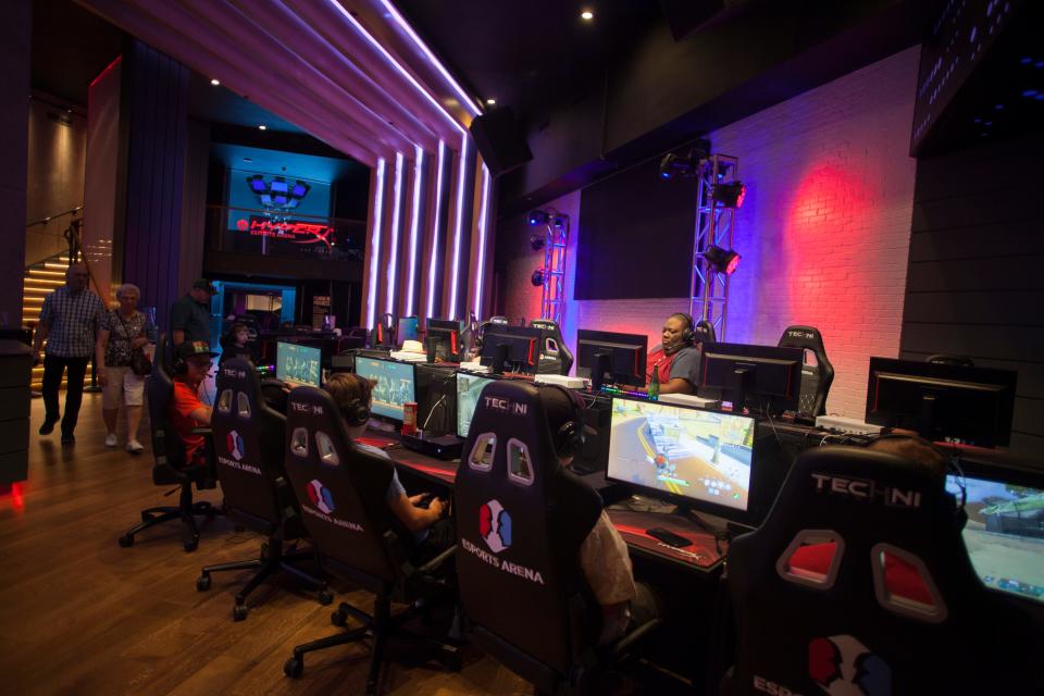 The Luxor is home to the HyperX Esports Arena Thursday, June 13, 2019.