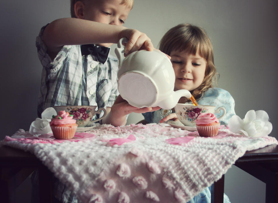 Host a tea party with 'grown up' tea. (Getty Images)