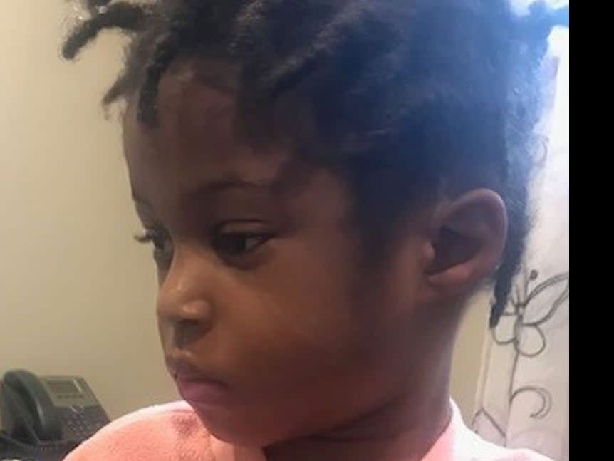 Sidaya, a four-year-old girl who was found wandering the Bronx alone, after midnight, without a jacket.  (NYPD)