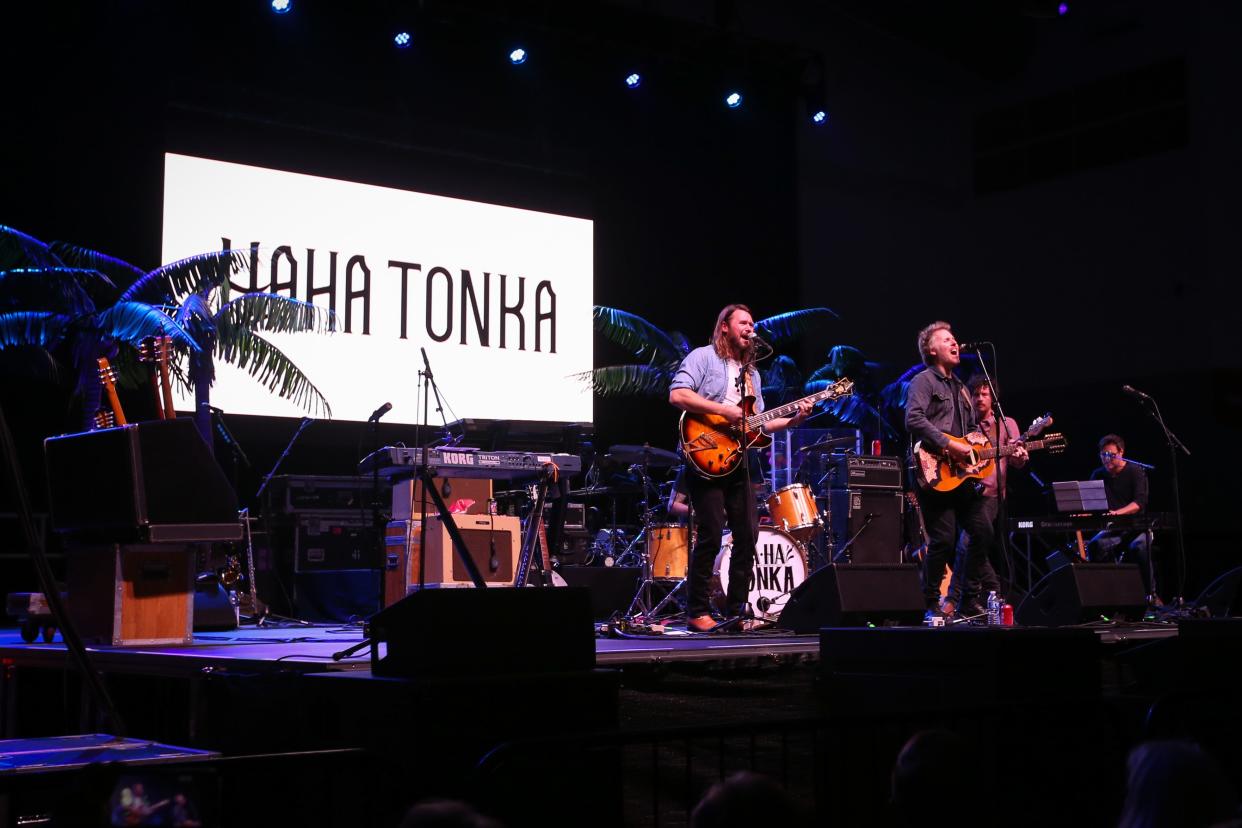 Ha Ha Tonka opens for The Beach Boys at Drury University's O'Reilly Family Event Center on Saturday, Nov. 4, 2023. The Beach Boys concert was a part of the university's 150th anniversary celebration.