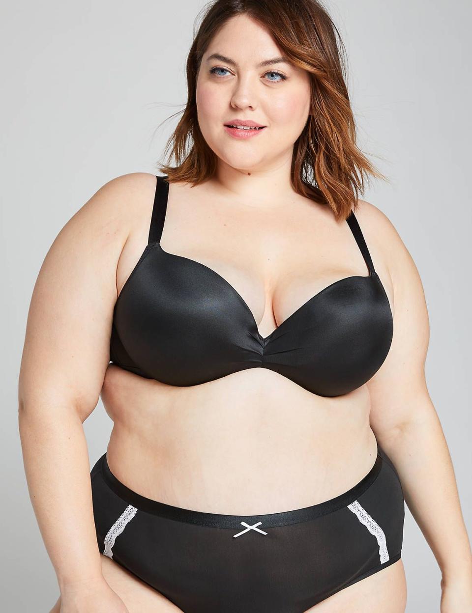 <p><strong>Lane Bryant</strong></p><p>lanebryant.com</p><p><strong>$52.95</strong></p><p><a href="https://go.redirectingat.com?id=74968X1596630&url=https%3A%2F%2Fcacique.lanebryant.com%2Fmax-boost-plunge-bra%2Fprd-75060&sref=https%3A%2F%2Fwww.seventeen.com%2Ffashion%2Fg32491556%2Fbest-pushup-bras%2F" rel="nofollow noopener" target="_blank" data-ylk="slk:Shop Now;elm:context_link;itc:0;sec:content-canvas" class="link ">Shop Now</a></p><p><strong>Band Size:</strong> 34 - 50</p><p><strong>Cup Size: </strong>B - DDD</p><p>With this bra, you get a supportive, lightweight design that gives your girls a little extra somethin'. One customer raves that it even made their clothing fit better, saying, "This bra makes all your clothes look just right. Shirts I stopped wearing because they made me look frumpy look totally different on me now. Don't ever discontinue this bra!"</p>