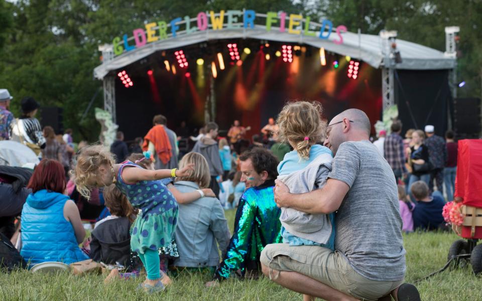 Elderflower Fields offers beatboxing workshops, family raves, forestry skills and poetry