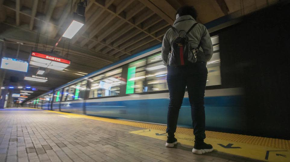 About 15,000 transit users tested the new feature prior to its official launch. (Ivanoh Demers/Radio-Canada - image credit)