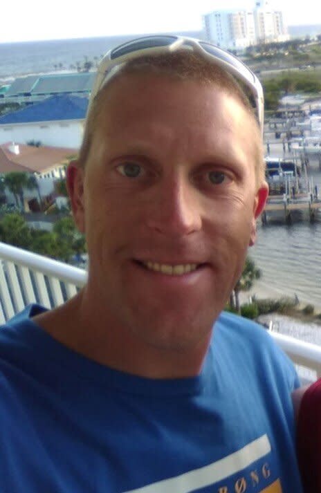 Chris Bergan, 37, had just flown to Florida from Norway to surprise his father-in-law for his 62nd birthday when he was fatally shot. (Photo: Facebook)