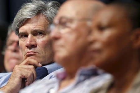 French Agriculture Minister Stephane Le Foll attends the Socialist Party's "Universite d'ete" summer meeting in La Rochelle, France, August 30, 2015. REUTERS/Stephane Mahe