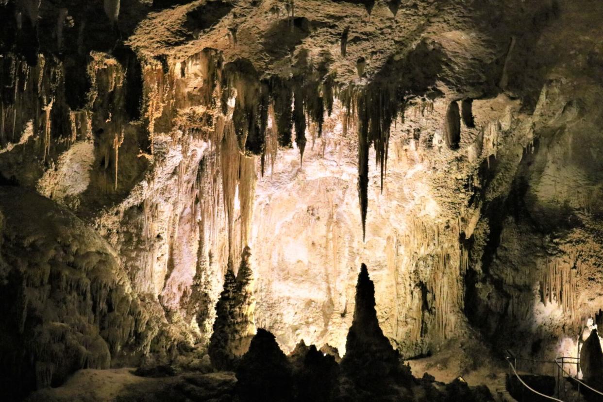 Carlsbad Caverns in Carlsbad, New Mexico.