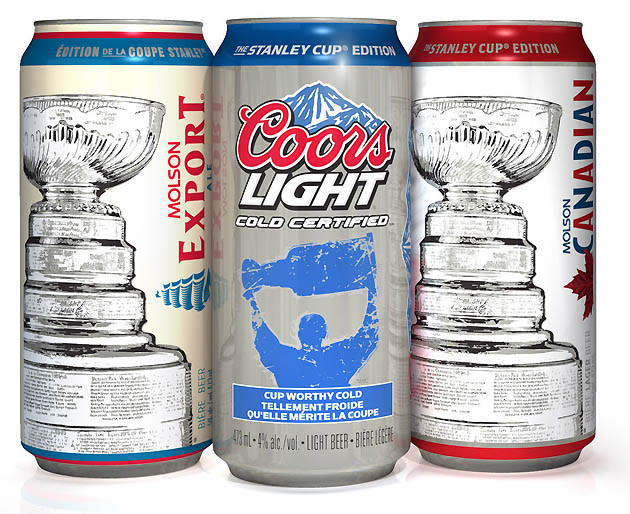 Drink up the official NHL Stanley Cup Playoff beer tap handles and brew  cans (PHOTO)