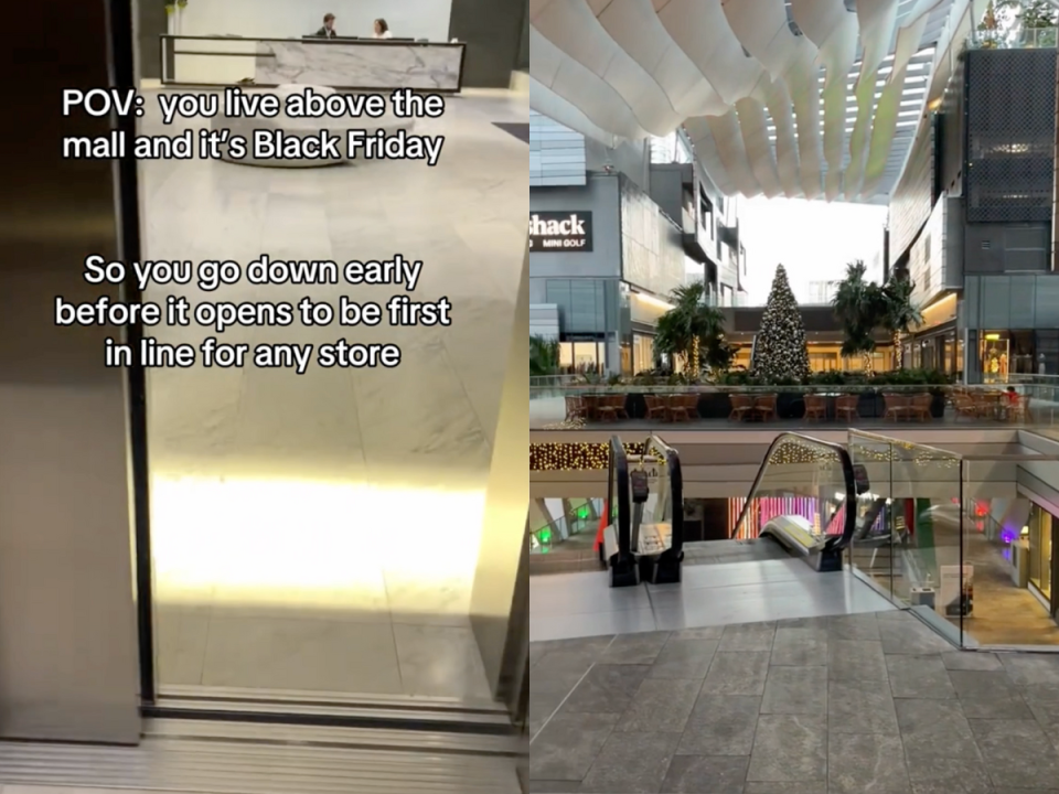 Am Black Friday konnte Koggan in diesem Jahr vor allen anderen ins Einkaufszentrum. - Copyright: Rachel Koggan