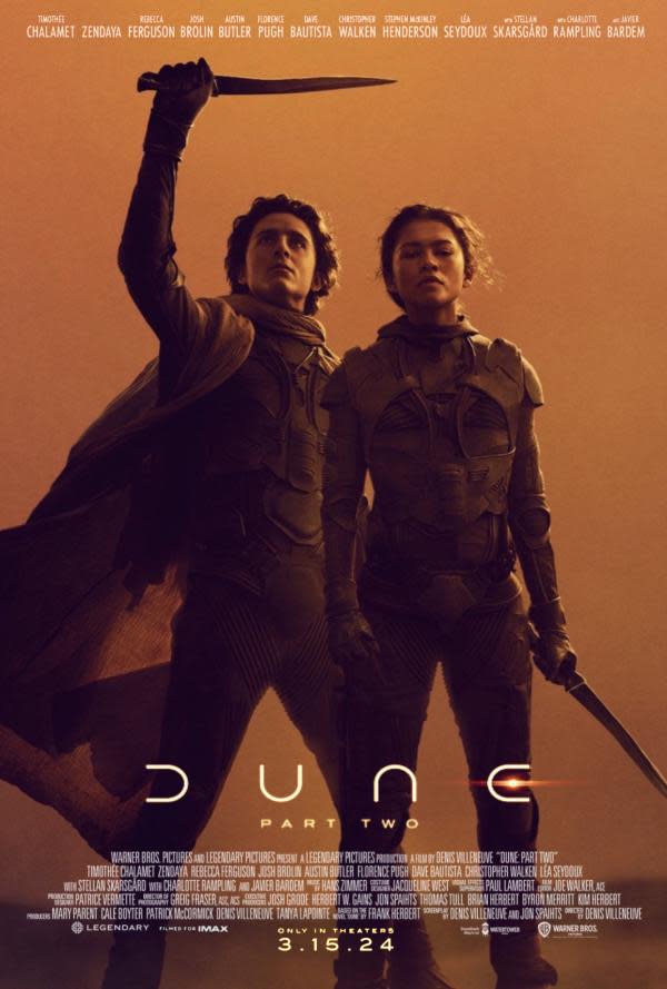 Póster de Duna: Parte Dos (Imagen: IMDb)