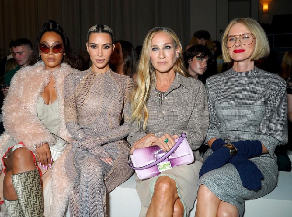 2022 New York Fashion Week, NYFW, LaLa Anthony, Kim Kardashian, Sarah Jessica Parker, Naomi Watts