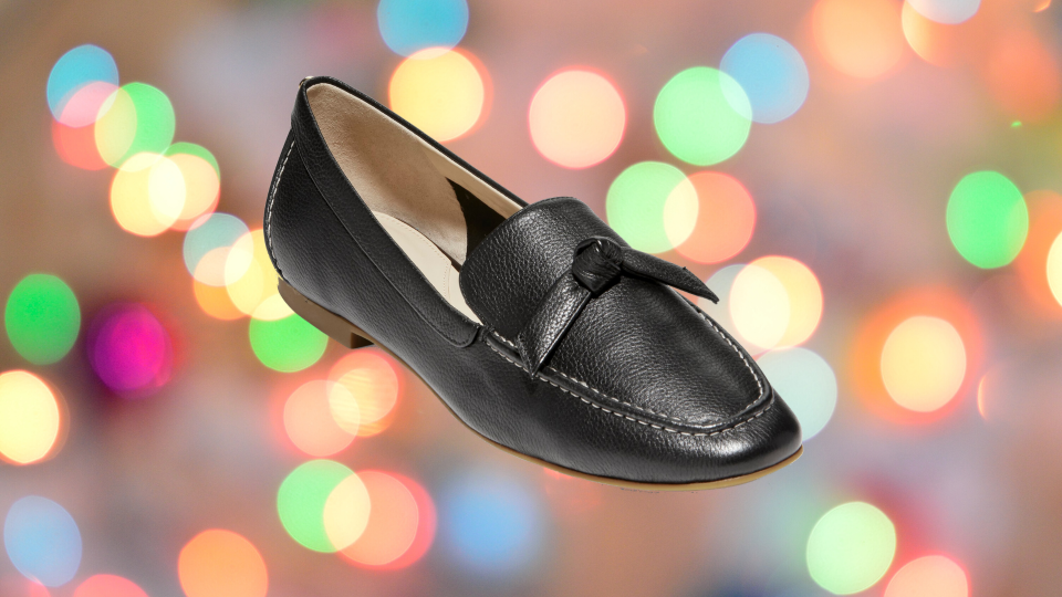 Save 55 percent on this pair of Cole Haan Caddie Bow Loafers. (Photo: Cole Haan)