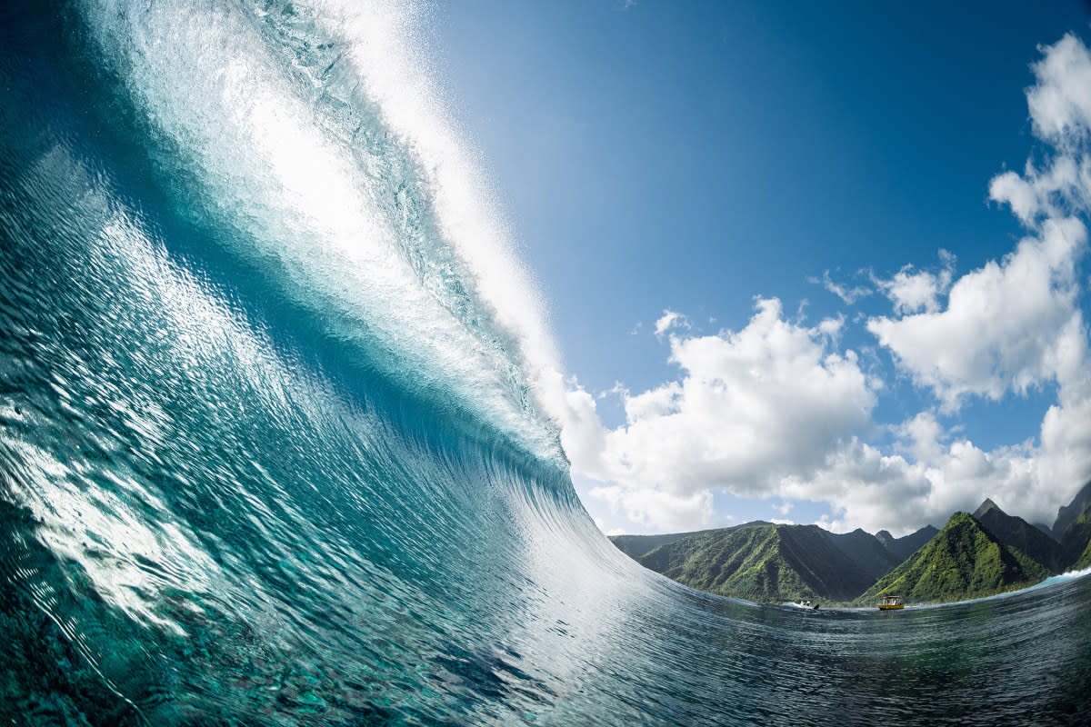 The Olympic surfing playing field: Teahupo'o, Tahiti.<p>Photo: Ryan "Chachi" Craig</p>