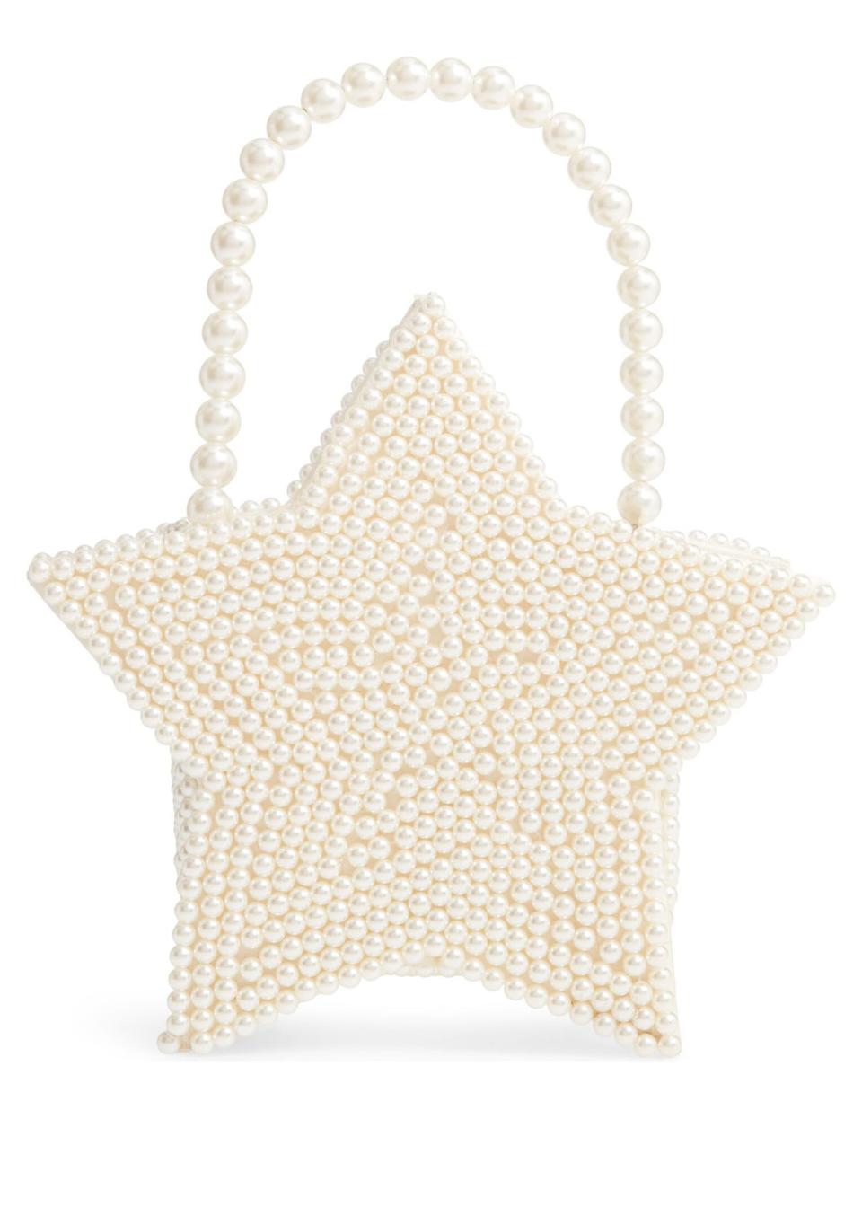 Halogen x Atlantic-Pacific Star Pearl Handbag